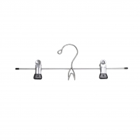 Chrome Hanger for Skirts & Slacks