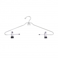 Chrome Hanger with Clips