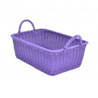 Large Rectangular Basket with Handles