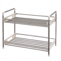 Stainless Steel 2 Tier Utility Rack