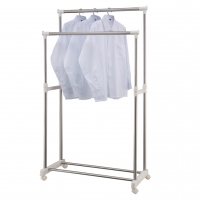 Stainless Steel Duo Garment Rack